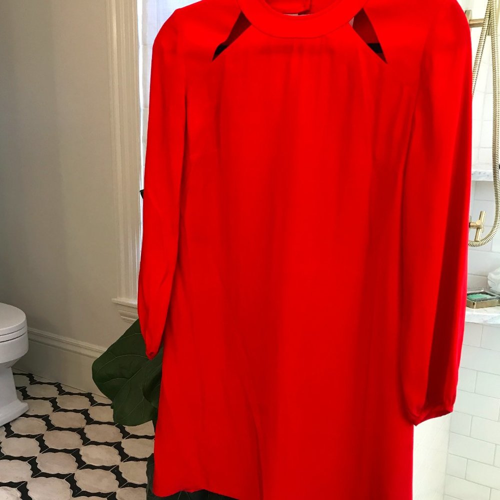 Amanda Uprichard - Red Silk Dress